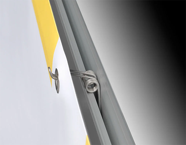 bevestiging spandoek